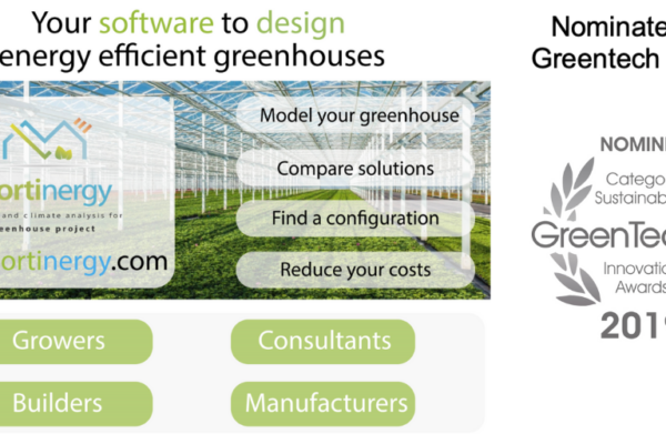 Nominated for greentech award