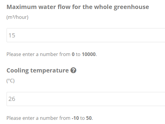 pad fan cooling greenhouse form