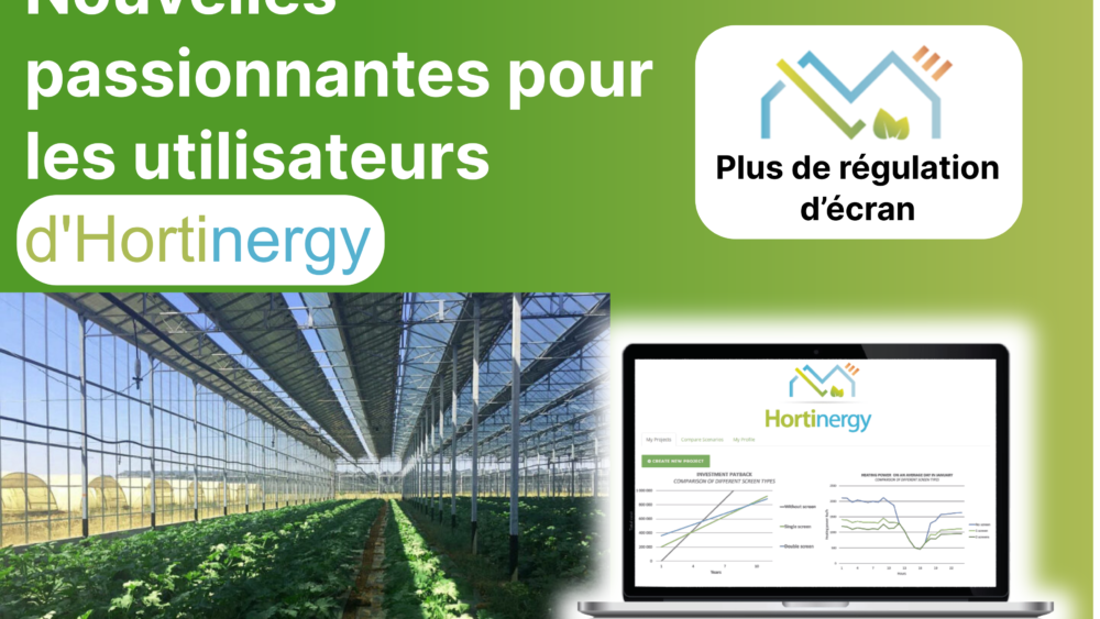 Mise-à-jour Hortinergy